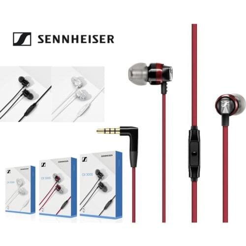 Sennheiser CX300S 3.5mm Wired Headphones Precision Bass-driven Sport Canal Earbuds Earphones Noise Cancelling For Android/iPhone