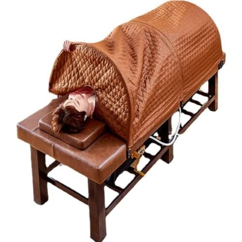 Lift Beauty Care Bed Special Chinese Medicine Sweat Steam Bed for Beauty Salon Home Whole Body Moxibustion Moxibustion Bed