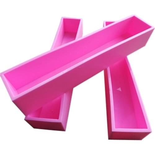 Size 50.5*8.8*8 cm Longer Silicone Liner Silicone Soap Mold Slab Molds for CP Soap