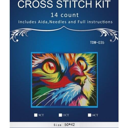 Needlework,DIY DMC Cross stitch Embroidery,The Snow City home arts Counted White canvas Cross-Stitching 4