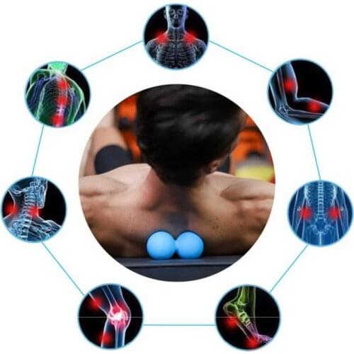 Yoga Massage Fascia Muscle Relaxation Acupoint Stimulation Plantar Sole Waist Fitness Peanut Solid Ball