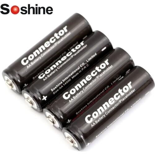 4 pieces AA Battery Connector Placeholder only used for connection Not battery Can not charge