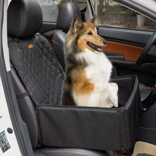 Pet Carriers Dog Car Seat Cover Trunk Mat Cover Protector Carrying For Cats Dogs transportin perro autostoel hond