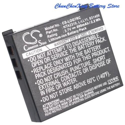 Cameron Sino 600mAh Mouse Battery for Logitech G7 Laser Cordless Mouse, M-RBQ124, MX Air, please double check, without wires