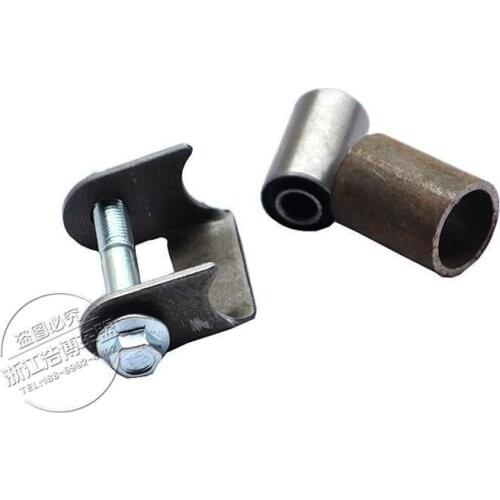 Free shipping ATV GO kart modified rocker arm fixed seat rocker arm rocker arm lifting lug BENT TUBE SHOCK BRACKET PAIR