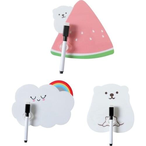 Refrigerator Stickr Notes Wall Fridge Decorative Message Sticker Home Decor Rewritable Message Board With Pen Paste Home Decor