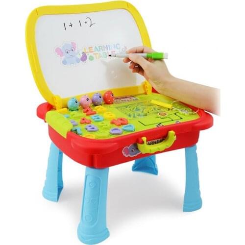 Drawing Toy Multifunctional Early Education Game Table Children Drawing Writing Board Toy Developing intelligence Education toy