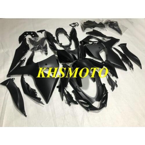 Injection mold Fairing kit for GSXR1000 K9 09 10 GSXR 1000 2009 2010 gsxr 1000 All Matte black Fairings set+gifts ST12
