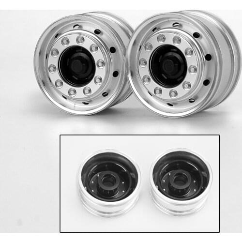 LESU 1/14 Metal Wheel Hub for Tamiya Volvo FH12 FH16 RC Tractor Truck Non-power Axle TH15093-SMT3