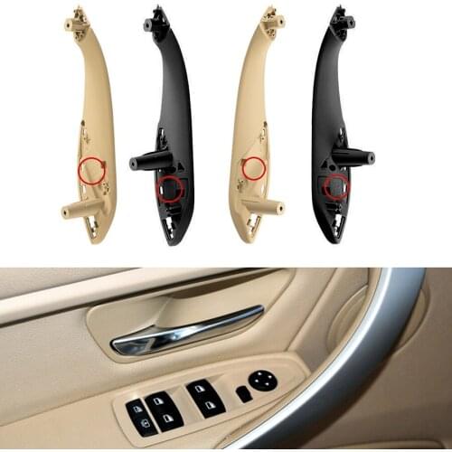 Car Interior Door Handle Pull Trim Cover For BMW 3 Series F30 F31 F32 F33 F34 F35 F36 F80 Left Right Inner Panel Black Beige
