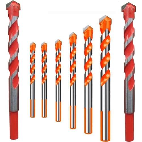 New arrval 3 - 14mm Multi-functional Glass Drill Bit Triangle Bits Ceramic Tile Concrete Brick Metal Stainless Steel Wood