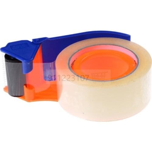 2" Width Orange Strength Sealing Apparatus Tape Cutter(Not Include Tape) Cutter Manual Packing Machine Papelaria Tape Dispenser