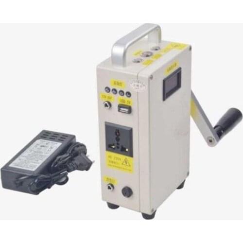 CE Hand Crank Generator car Emergency start phone Charger portable Free shipping