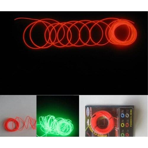Coal mine fire rescue safety emergency instructions Leader Wire el wire cold light bright decorative lights with light string