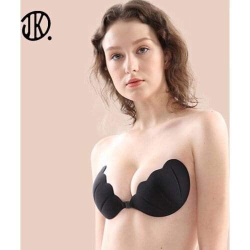 Sexy Plus Size Underwear Covers Shell Invisible Waterproof Breast Sticker Self-adhesive Gathered Nipple Silicone Bra Chest Paste