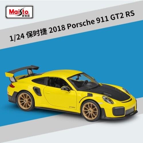Maisto Diecast 1:24 911 GT2 RS Sport Cars High Simulation vehicle Alloy Model Car