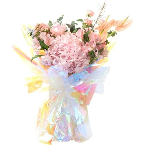 Bouquet Wrapping Cellophane Thickened Gift Wrapping Birthday Wedding Party Decoration Flower Bouquet Gift Wrapping Paper