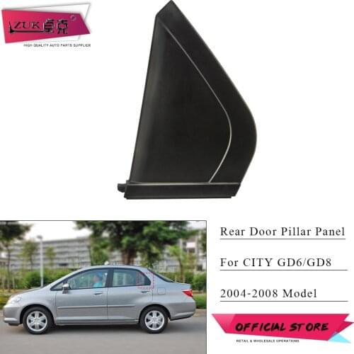 ZUK Car Rear Door Outer Cover Panel Garnish Trim For HONDA CITY 2004-2008 GD6 GD8 Sedan OEM:72761-SEL-T01 72721-SEL-T01