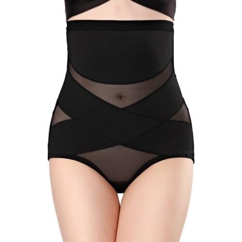 High waist postpartum high abdominal pants back off no trace stomach waist abdominal pants body shaping hip lifting pants