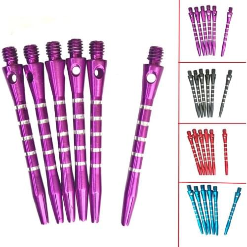 12PC 6PC 2BA Aluminium Re-Grooved Darts Shafts Stems Gripper Harrows Throwing Toy New Needle Darts Shafts Replacement Accessory