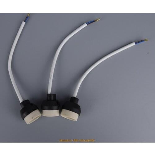 1x Gu10 Socket Base Connector Ceramic Holder Lamp Wiring For GU10 Base Halogen Sockets Or GU10 Led Bulb