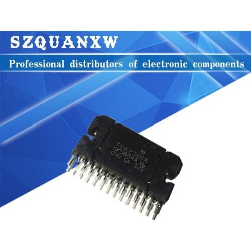 2PCS TDA7388 ZIP25 TDA7388A ZIP 7388A ZIP-25 42W quad bridge car radio amplifier new and original