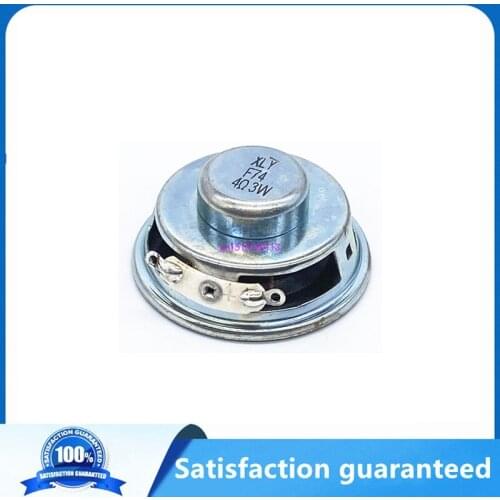 2Pcs Speaker Horn 3W 4R Diameter 4CM Mini Amplifier Rubber Gasket Loudspeaker Trumpet