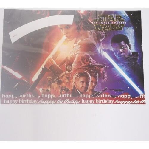 2pcs STAR WARS birthday poster or holiday wall paper for any party suppliers boys favorite fun home decoraiton