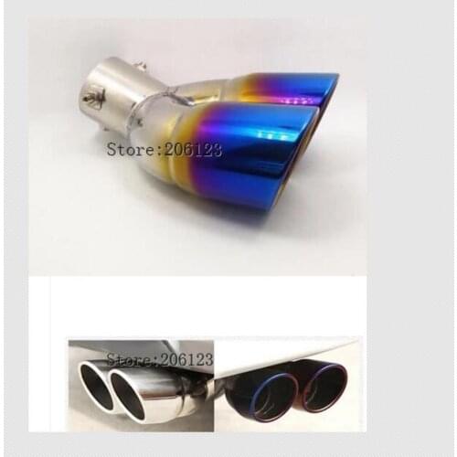 2016 2017 2018 For Toyota C -HR CHR Stainless steel Rear Tail exhaust muffler pipe cover trim