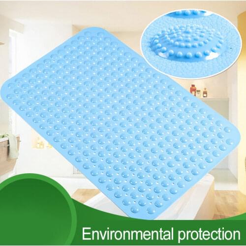 36x70cm Bathroom Floor Mat Anti-slip Safety Shower Bathtub Mats Waterproof Foot Pad with Suction Cup Bath Shower Mat Carpet