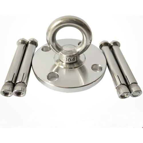 304 Stainless Steel Floor Anchor with Hexagon Screws for Ground pile Parking burglar Anti-lift electric motorcycle lock