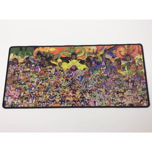 Big Pad Mice Anime Persona Printed Mouse-pad with Natural Non-slip Desk PC Laptop Mat with Sewn Edges for Gamer Gaming Mouse Pad