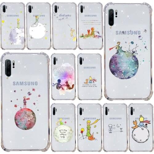 Little Prince Phone Case Transparent Clear For Samsung Galaxy A71 A21s S8 S9 S10 plus note 20 ultra
