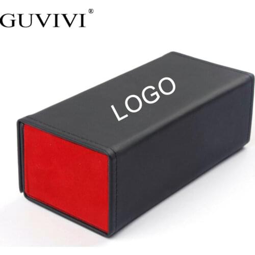 Unisex Classic Fold-able Sunglasses Case Eyewear Protector Glasses Box Eyewear Eyeglasses Protector Container Support Customized