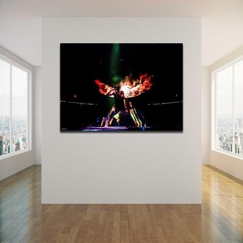 Concert on Site Kanye West Poster Picture Home Decor Nordic Canvas Painting Wall Art Posters and Print No Frame