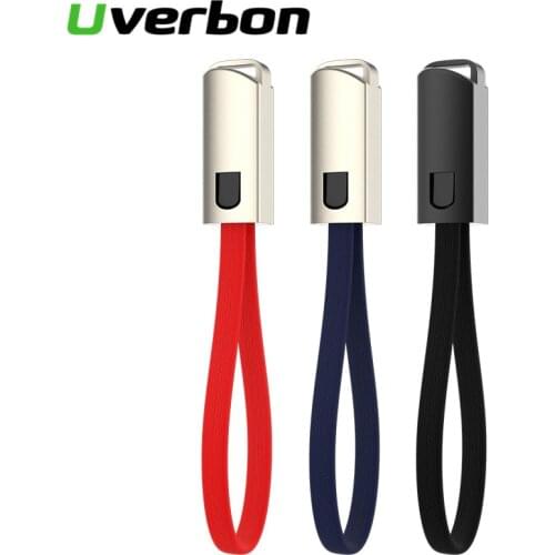 Micro USB Type C Portable Keychain USB Data cable Fast Charging Mobile Phone Charger Cable for Samsung Galaxy Xiaomi