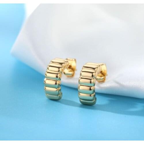 Fashion Minimalist Stud Earrings for Women Satinless Steel Birthday Party Earring for Best Friends Simple Jewelry Gifts 2021
