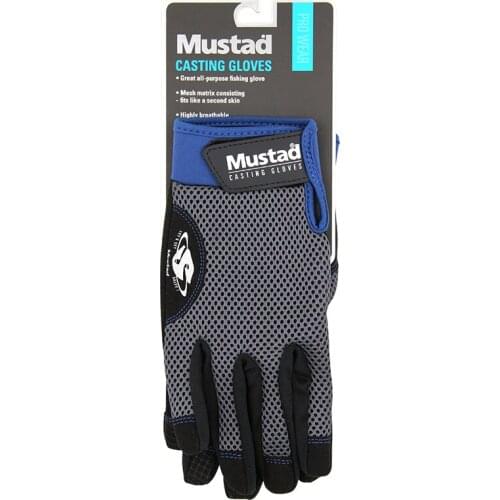 Mustad Fishing GL002 Full Finger Neoprene Breathable Leather Warm Pesca Fitness Carp Winter Anti Slip GL