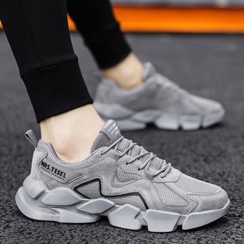 High Quality Men Running Shoes Winter New Men Sports Shoes Rubber Hard-Wearing Fashion Sneakers Outdoor Non-slip Trend Men Shoes