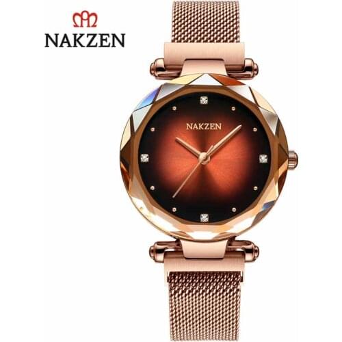 NAKZEN Ladies Watch Stainless Steel