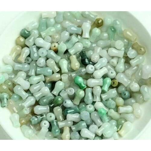 Natural a cargo jade beads DIY accessories jade beads scattered small jade vase LeBron beads wholesale