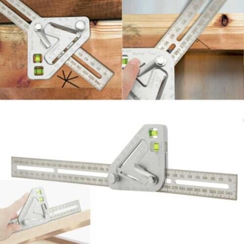 Newest Roof Measuring Angle Ruler Multi-function Tools for Carpentry Woodworking