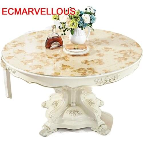Transparent Plastique Cosas Para El Hogar Mantel Ronde Round PVC Manteles Nappe Toalha De Mesa Cover Tablecloth Table Cloth