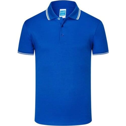 Summer Polo Shirts Men Cotton Solid Short Sleeve Breathable Slim Fit Polo Shirt Male Elasticity Brand polo homme Plus Size S-4XL