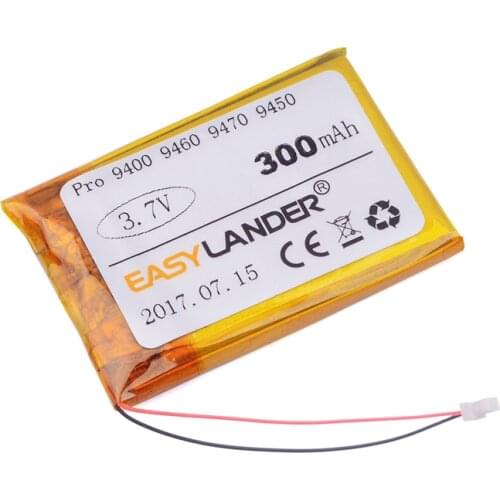 Easylander Replacement 3.7V 300mAh Headset Battery For JA-BRA Pro 9400 Pro 9450 Pro 9460 Pro 9465 Pro 9470 mp3 mp4 DVR