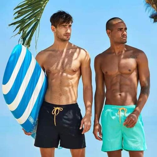 Sports Casual Brand Summer Seaside Holiday Board Shorts Men Beach Surf Swim Trunks Shorts Male Quick Dry Shorts 2021 New