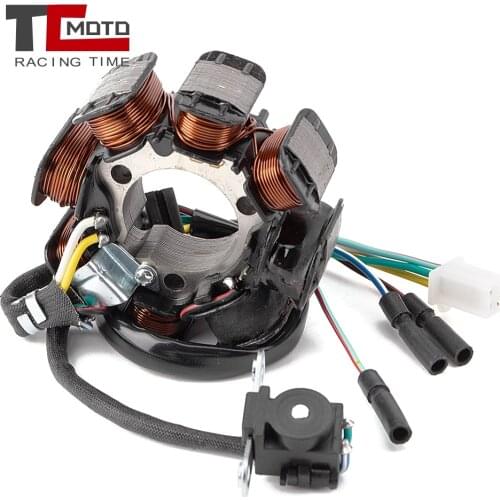 TCMOTO Motorcycle Ignition Magneto Stator Coil For Honda CT110 Postie bike 1991-2013 31120-459-921