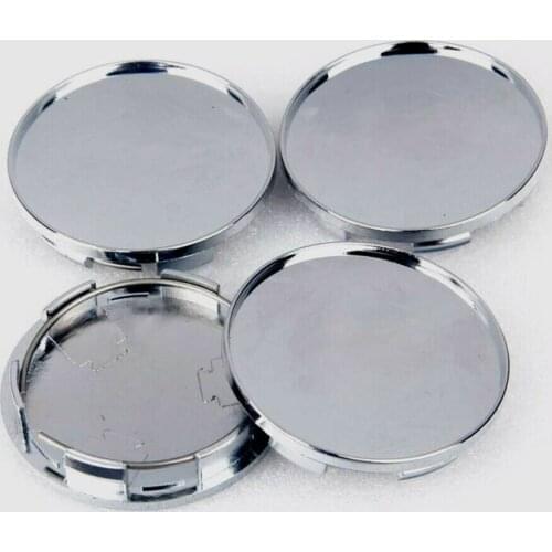 Replacement Wheel Center Hub Cap Silver Chrome Professional Accessories