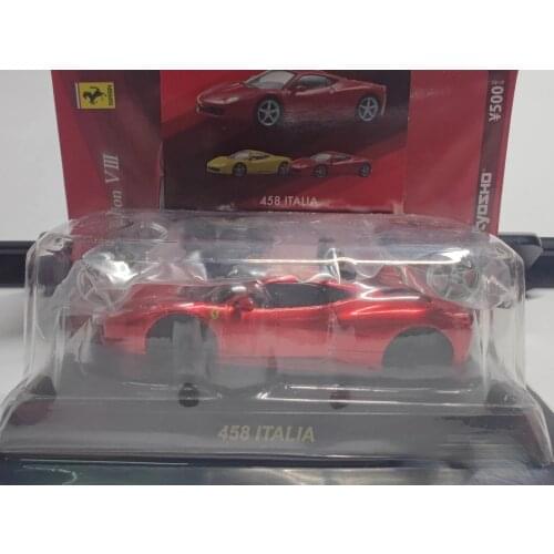 1/64 Kyosho Alloy car Ferraris 458 Italia galvanized red sports car