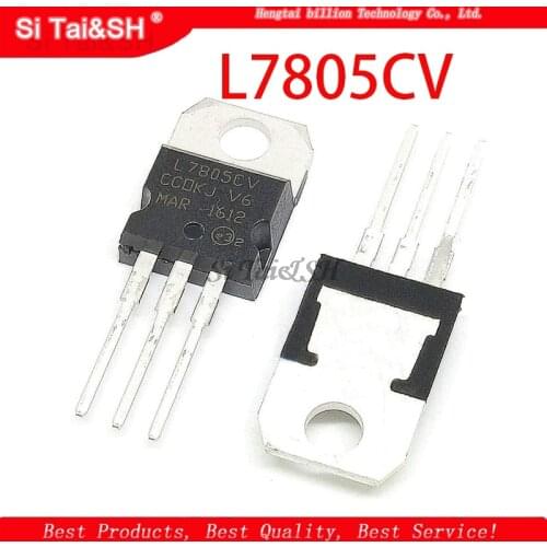 10PCS L7805CV TO220 L7805 TO-220 7805 LM7805 MC7805 new and original IC